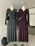 Casual Buttons Down Tops with Skirts Sets